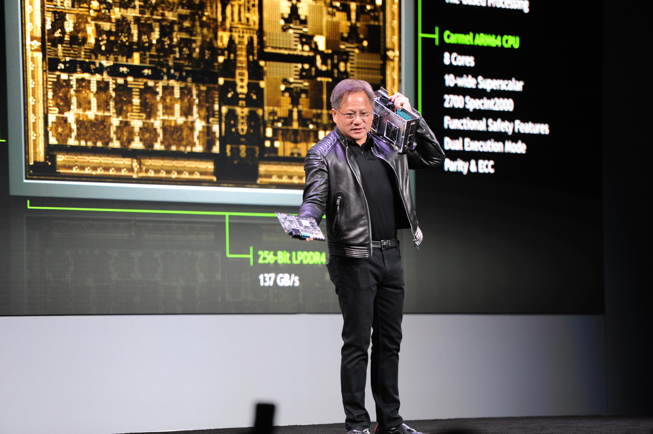 Jensen Huang is the head of Nvidia, the American chip manufacturer whose stock market value has soared